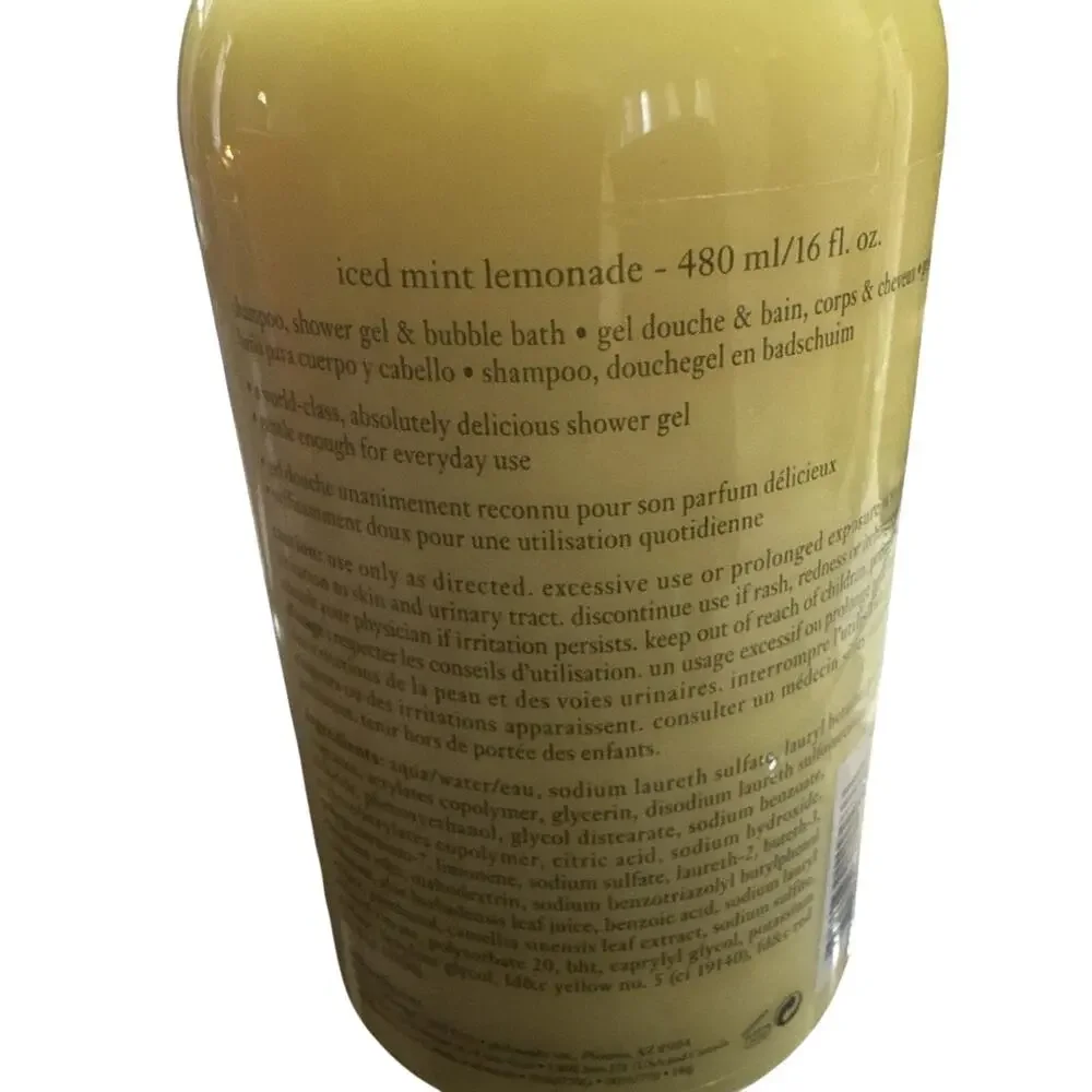 Philosophy Ice Mint Lemonade Shampoo, Shower Gel & Bubble Bath